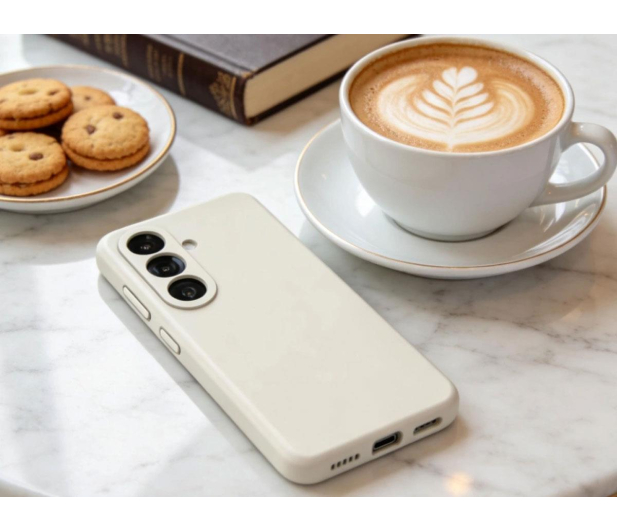 Tech-Protect Silicone Magsafe Galaxy S26+ Plus Cosmic Latte - 1500287 - zdjęcie 5